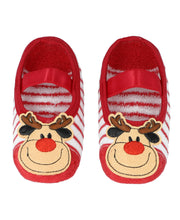 Load image into Gallery viewer, Reindeer Anti - Slip Sock
