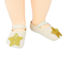 Load image into Gallery viewer, Gold Star Anti-Slip Cotton Socks