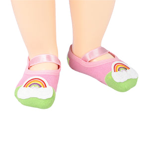 Rainbow Anti-Slip Cotton Socks