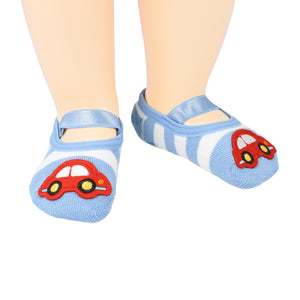 Vroom Vroom Anti-Slip Cotton Socks