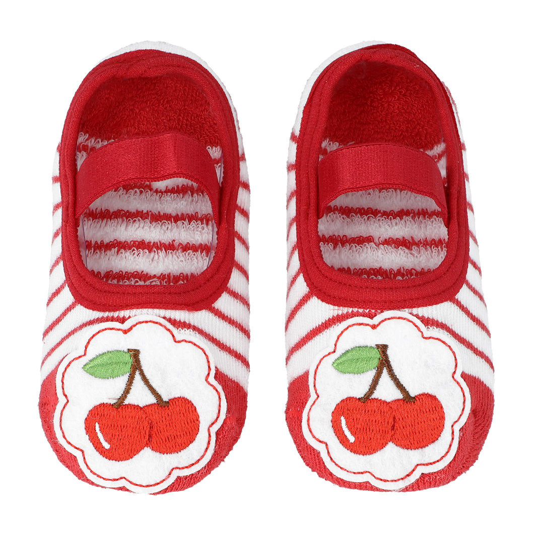 Cherry Anti-Slip Cotton Socks