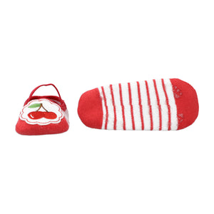 Cherry Anti-Slip Cotton Socks