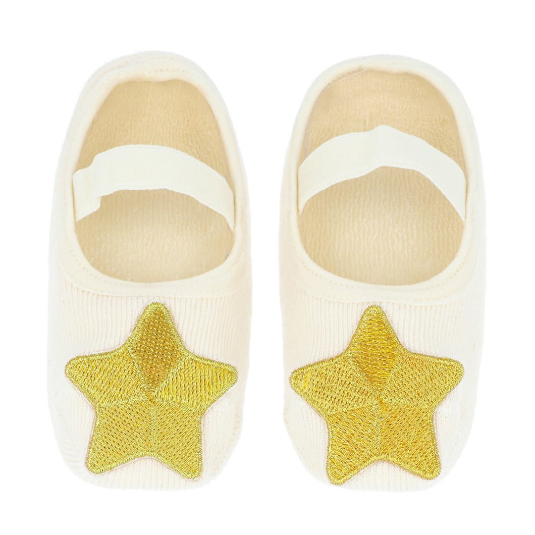 Gold Star Anti-Slip Cotton Socks