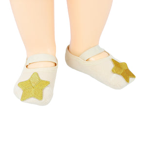 Gold Star Anti-Slip Cotton Socks